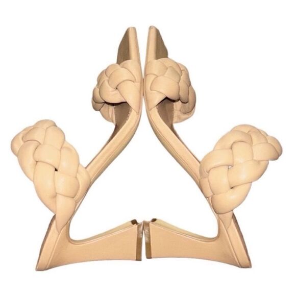 Marc Fisher Tan Slip-on Leather Upper
Sandals(Size 9M) - Picture 5 of 8